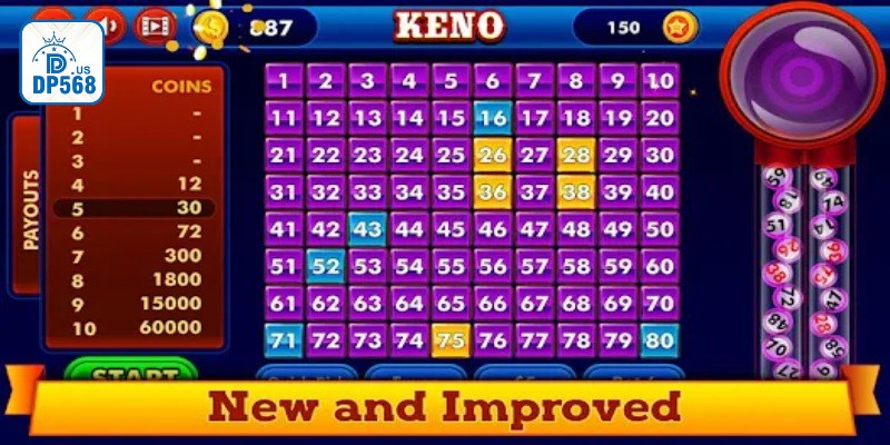 Giới thiệu về Keno tại DP568